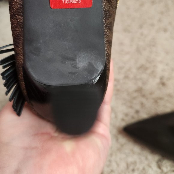 Michael Kors Winslow Leather & Logo Ankle Boots Size 10 - Picture 2 of 6